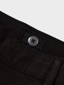 NAME IT Twill Wide Bukser Rose Black